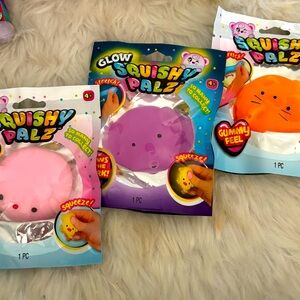 Three squishy palz bundle